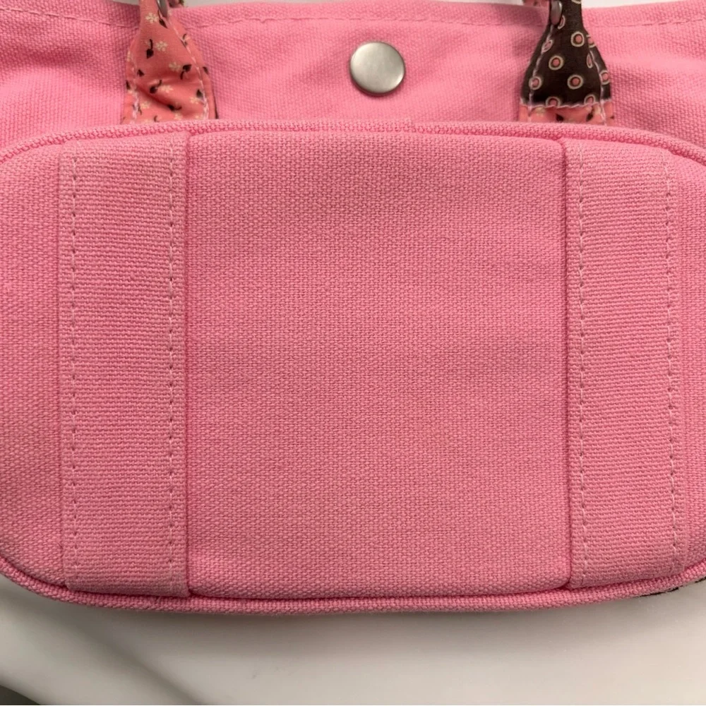 Life Is Good Pink Heart mini Canvas Tote - Picture 7 of 7